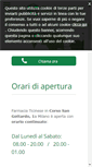 Mobile Screenshot of farmaciaticinesemilano.it